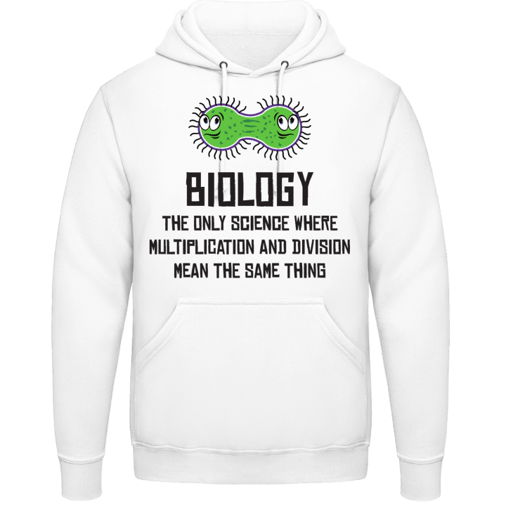 Biology Is The Only Science Huvtröja contain pic