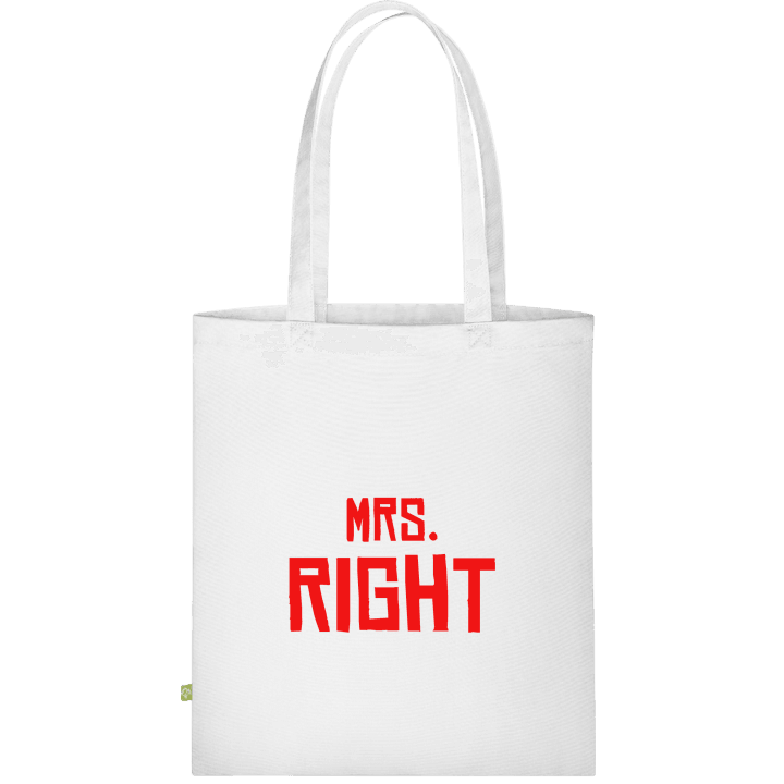 Mrs Right Bolsa de tela contain pic