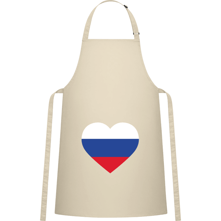 Russia Heart Flag Förkläde för matlagning contain pic