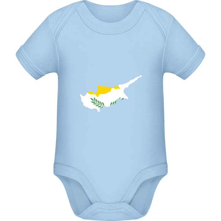 Zypern Landkarte Baby Strampler contain pic