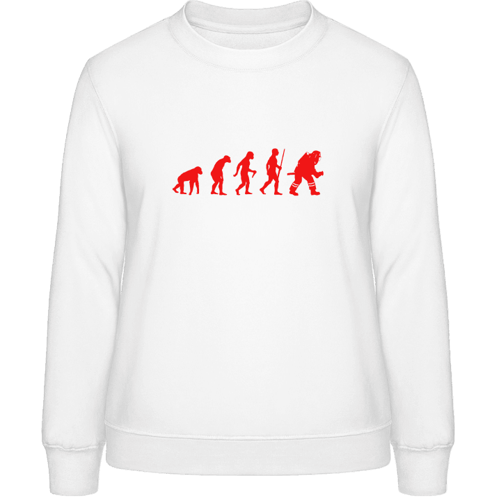 Firefighter Evolution Frauen Sweatshirt contain pic