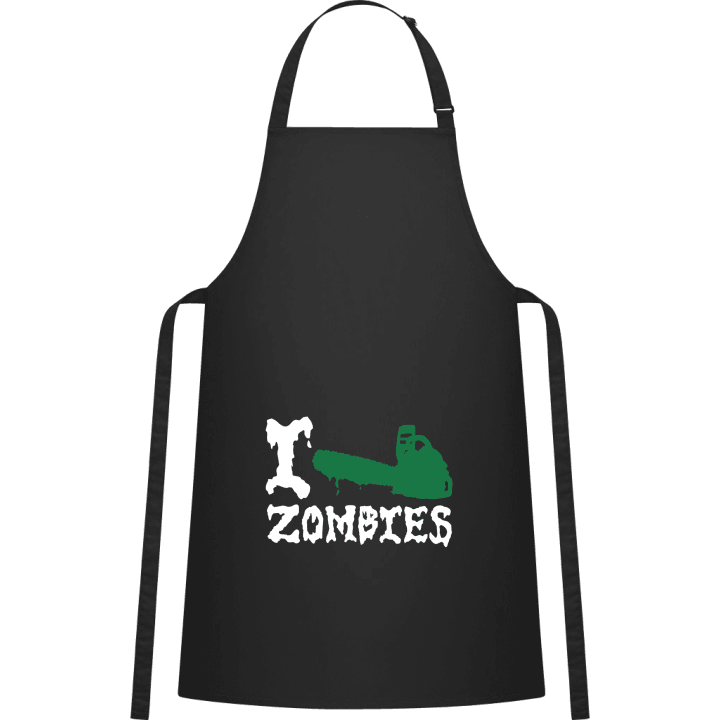 I Love Zombies Kitchen Apron 0 image
