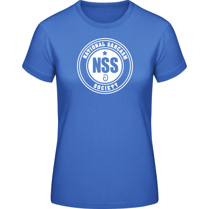 National Sarcasm Society Vrouwen T-shirt contain pic