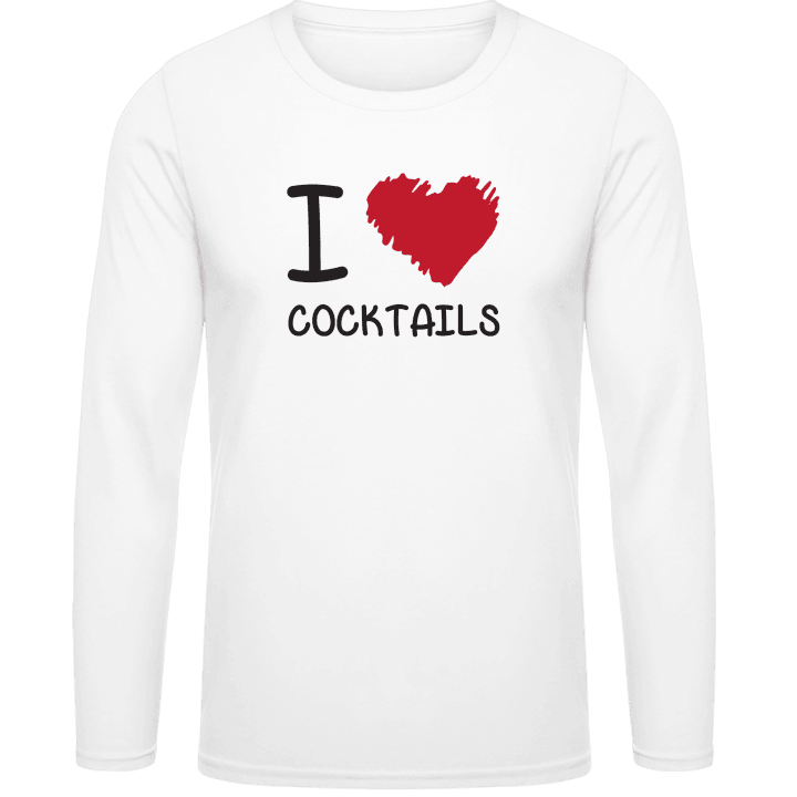 I .... Cocktails Langarmshirt contain pic