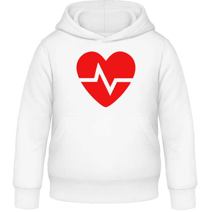 Heartbeat Symbol Felpa con cappuccio per bambini contain pic
