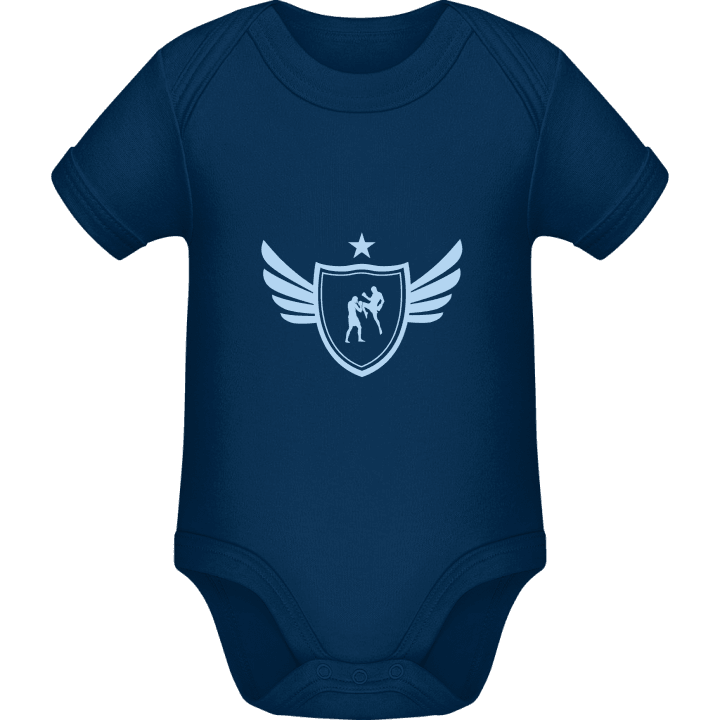 Kickboxing Star Baby romper kostym contain pic