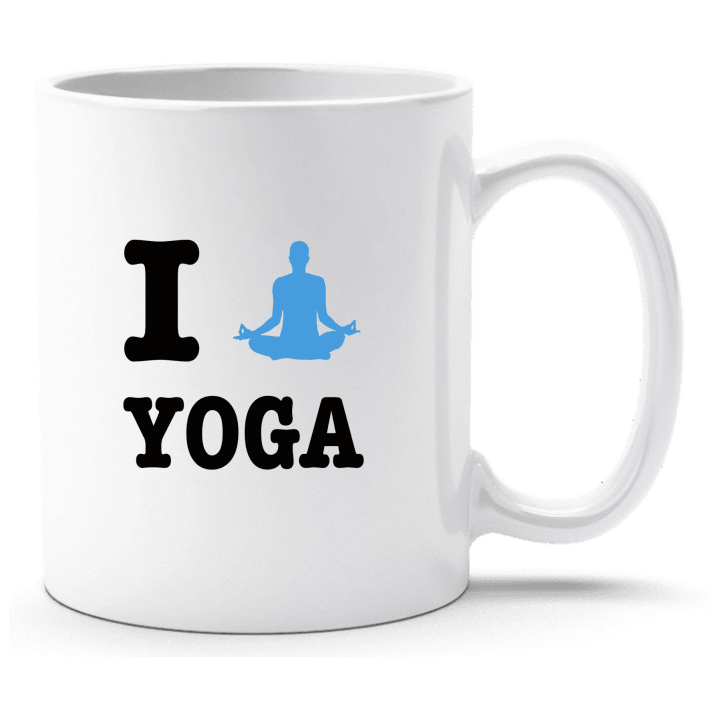 I Love Yoga Cup contain pic