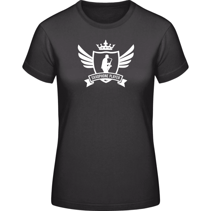 Saxophone Player Winged Frauen T-Shirt contain pic