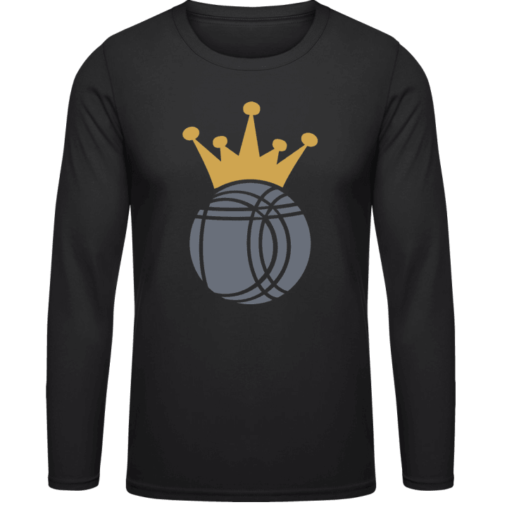 Boule Pétanque King T-shirt à manches longues contain pic