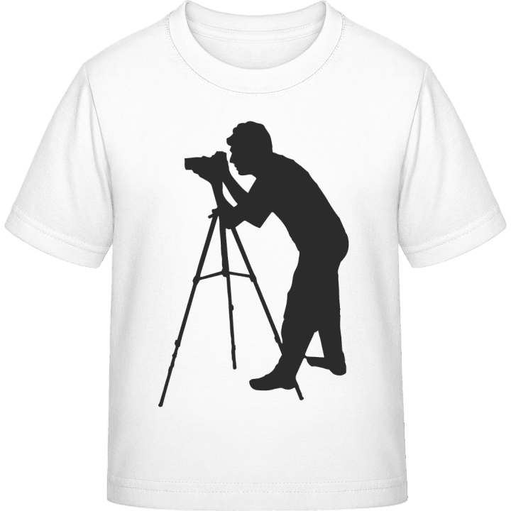 Oldschool Photographer Kids T-shirt contain pic