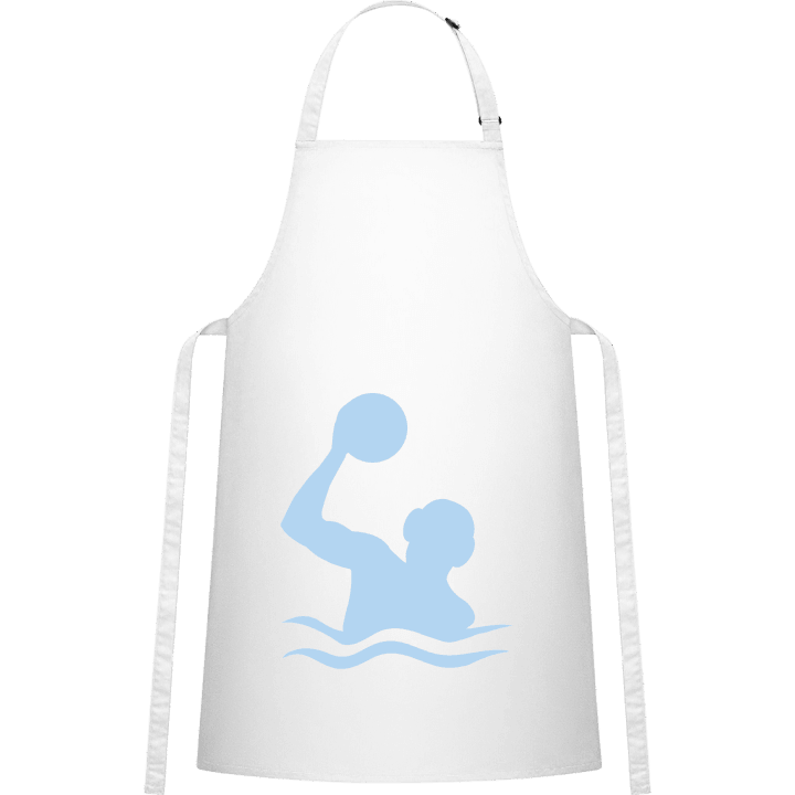Water Polo Silhouette Förkläde för matlagning contain pic