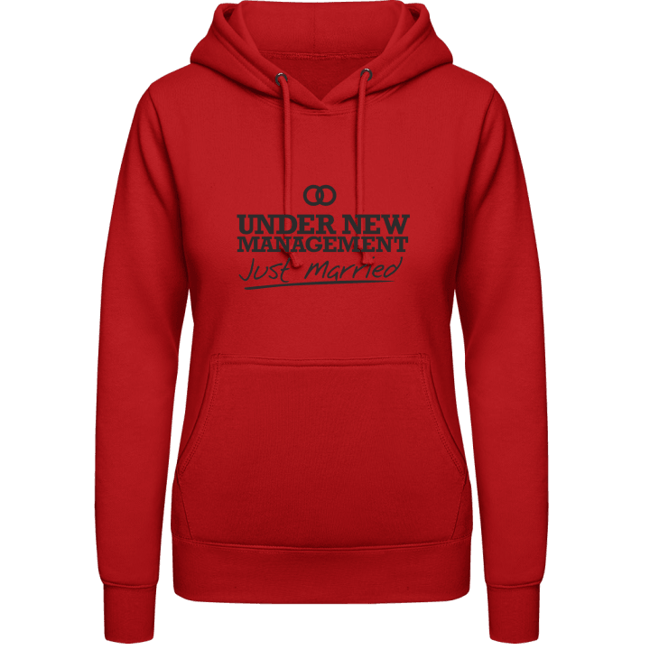 Under New Management Vrouwen Hoodie contain pic