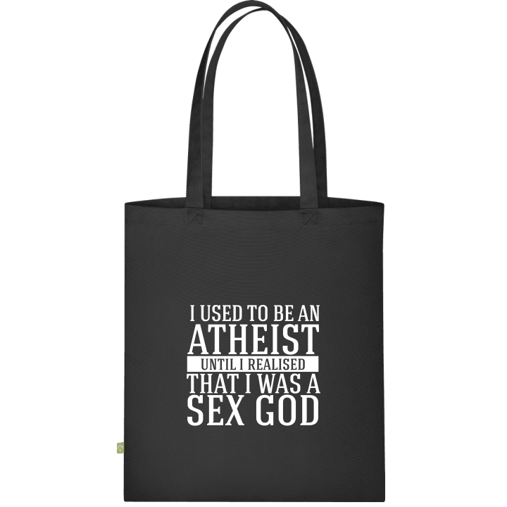 Use To Be An Atheist Until I Realised I Was A Sex God Väska av tyg contain pic