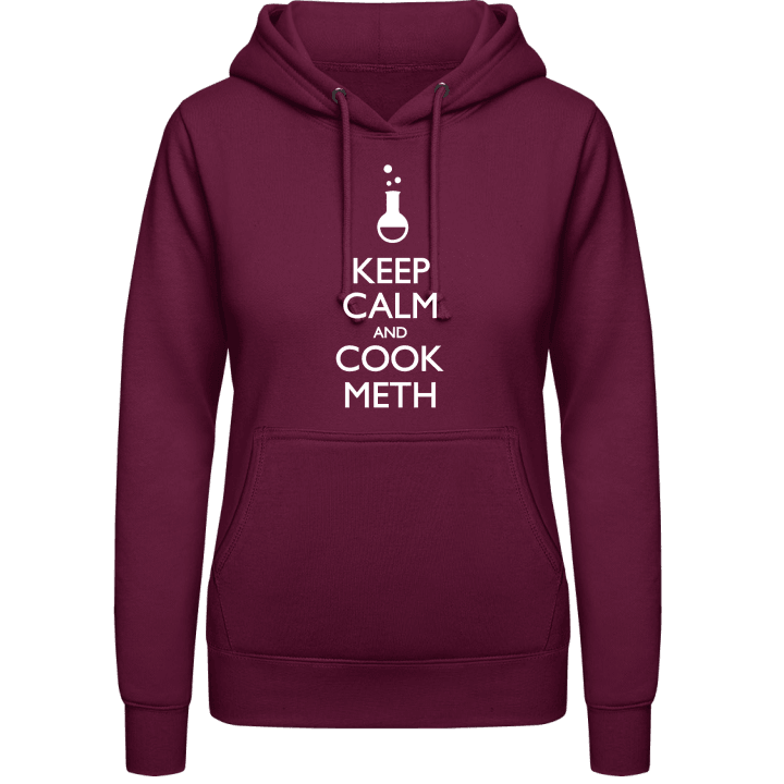 Keep Calm And Cook Meth Vrouwen Hoodie contain pic