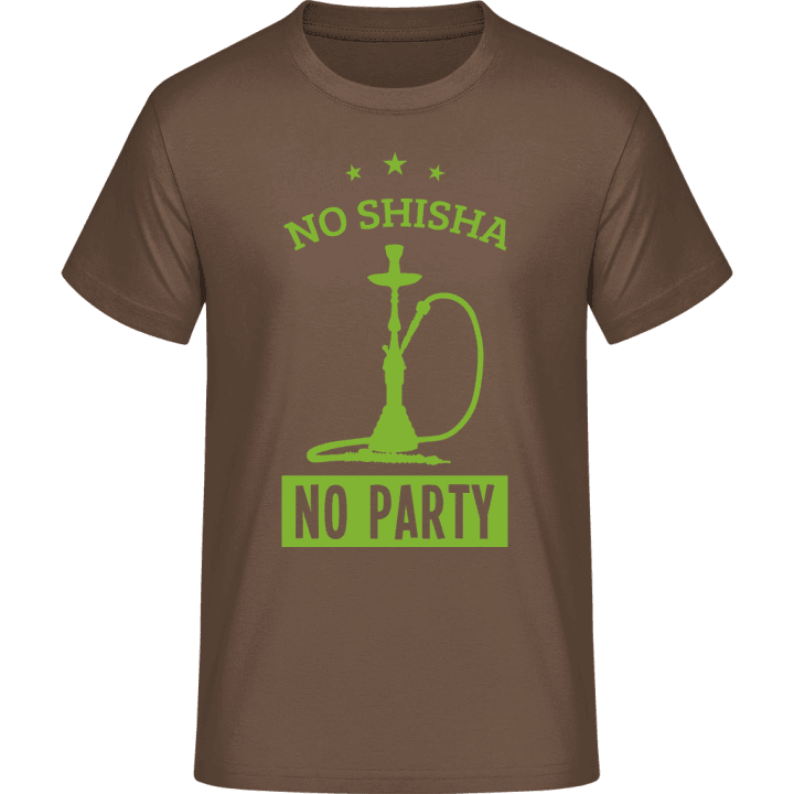 No Shisha No Party Logo T-skjorte 0 image