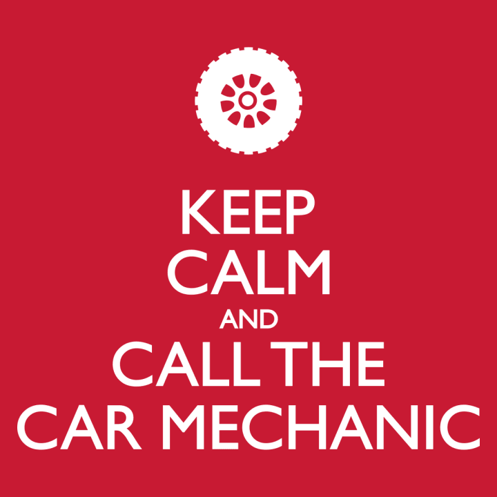 Keep Calm And Call The Car Mechanic Langærmet skjorte til kvinder 0 image
