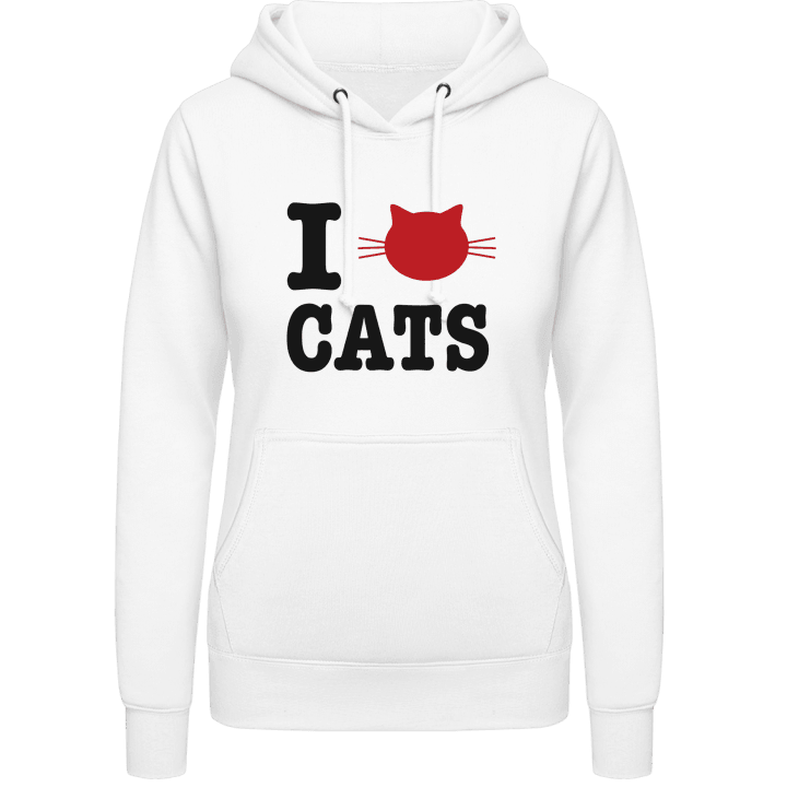 I Love Cats Sudadera con capucha para mujer 0 image