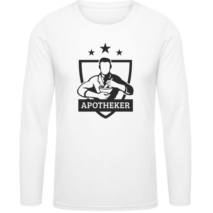 Apotheker Wappen T-shirt à manches longues contain pic