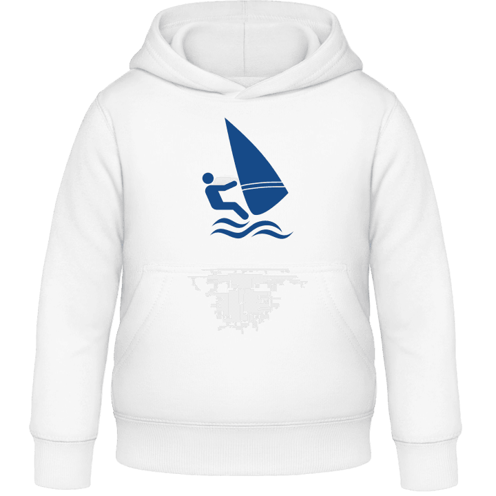Windsurfer Icon Kids Hoodie contain pic