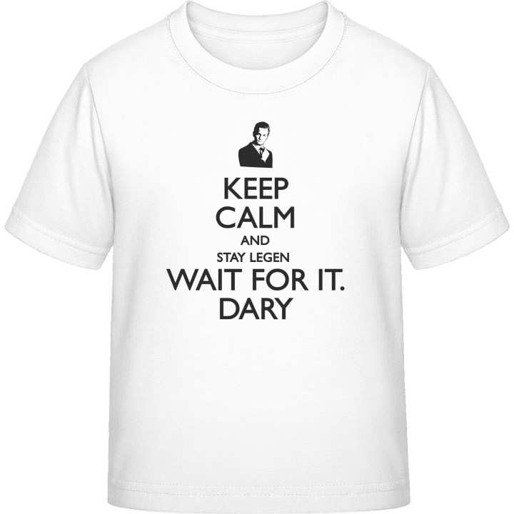 Keep calm and stay legen wait for it dary T-shirt för barn 0 image
