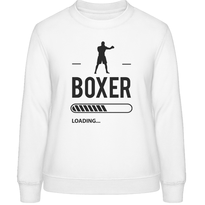Boxer Loading Sudadera de mujer contain pic