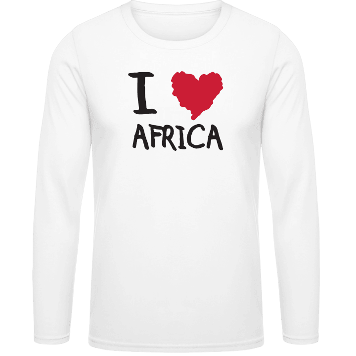 I Love Africa T-shirt à manches longues contain pic