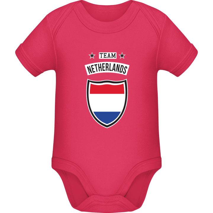 Team Netherlands Fan Baby romper kostym contain pic