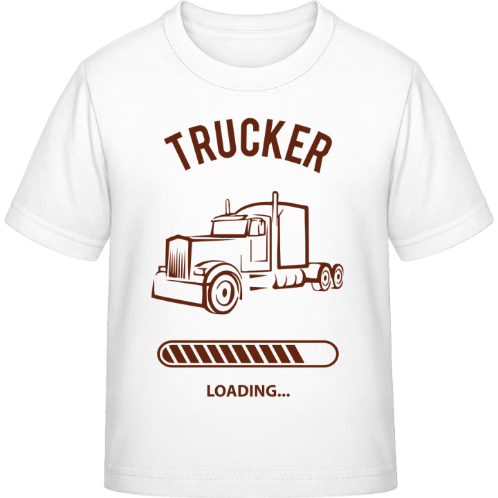 Trucker Loading Kinderen T-shirt contain pic