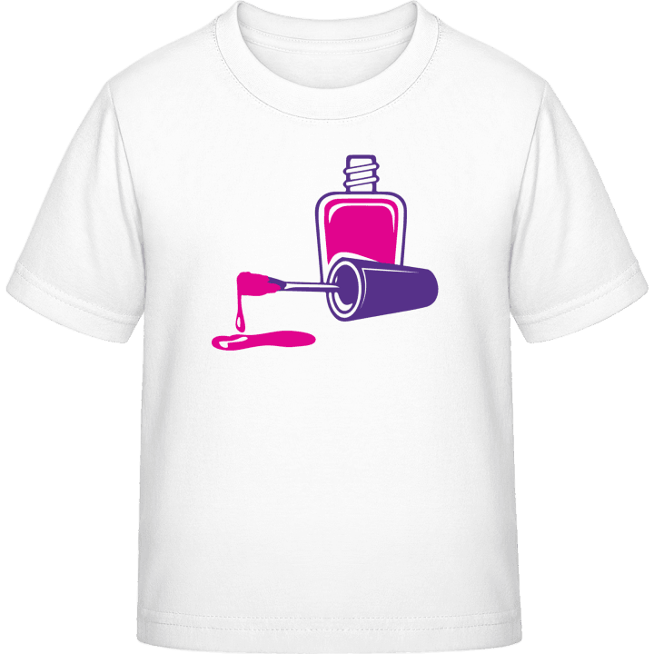 Nail Polish T-shirt för barn contain pic