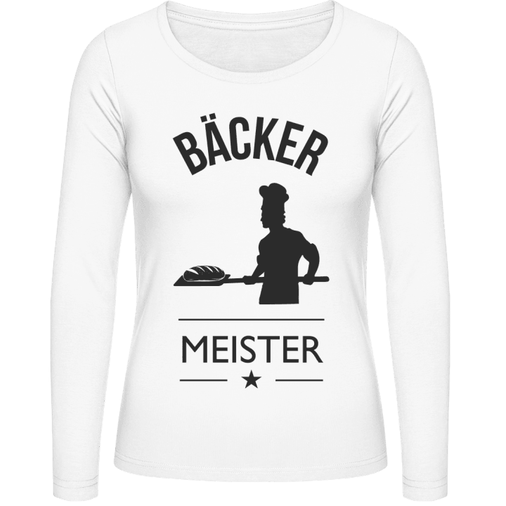 Bäcker Meister Frauen Langarmshirt contain pic