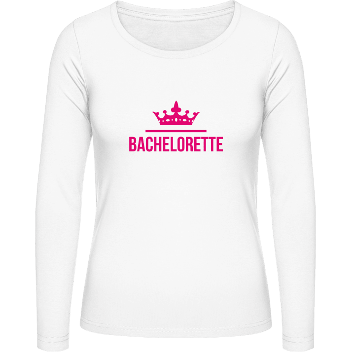 Bachelorette Crown Langermet skjorte for kvinner contain pic