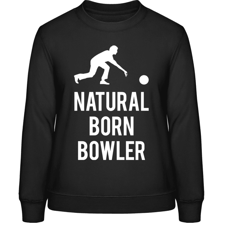 Natural Born Bowler Sweatshirt för kvinnor contain pic