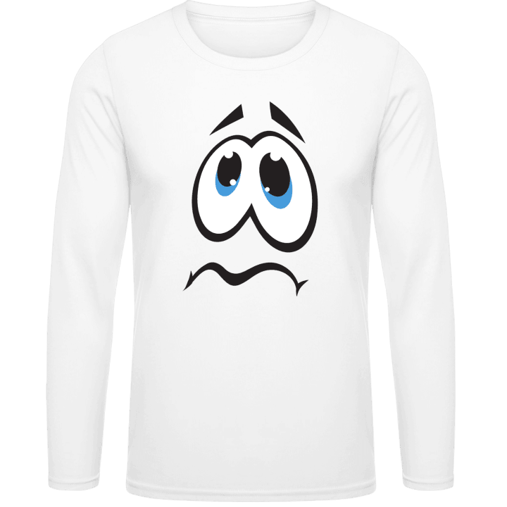 Sad Face Shirt met lange mouwen contain pic