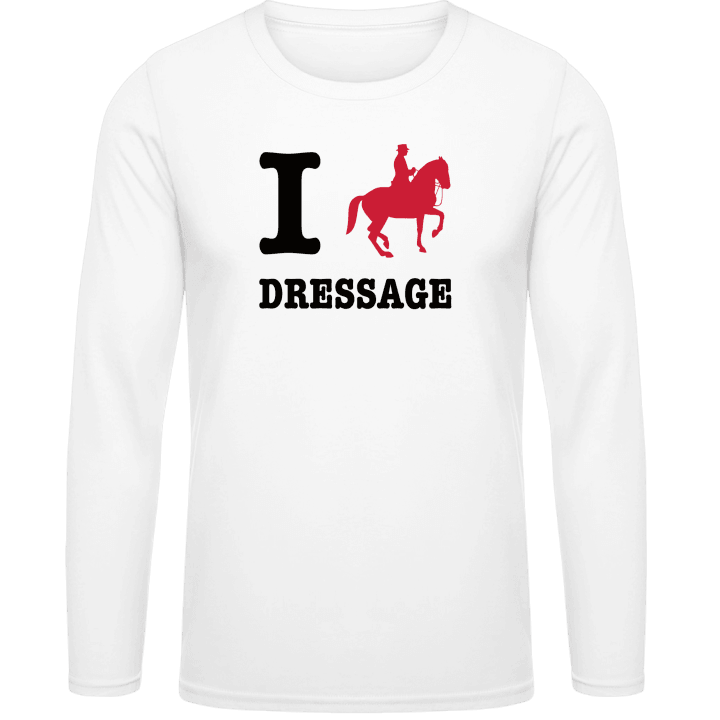 I Love Dressage T-shirt à manches longues 0 image