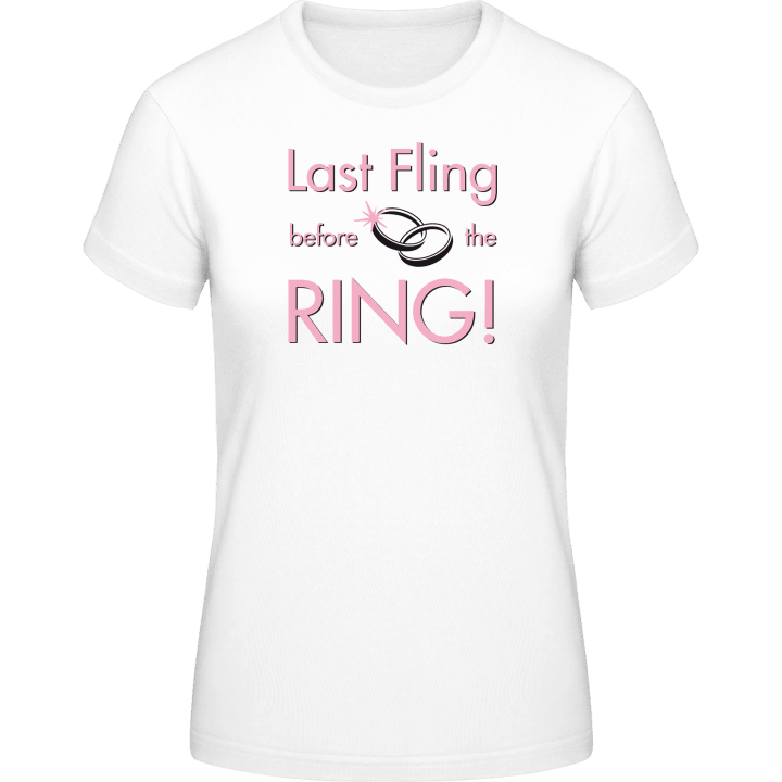 Last Fling Before The Ring T-shirt pour femme 0 image