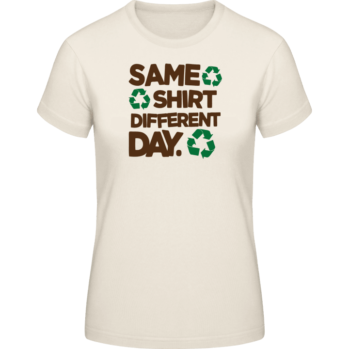 Recycle T-shirt för kvinnor contain pic