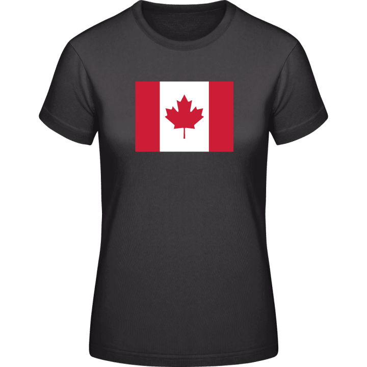 Canada Flag T-shirt för kvinnor contain pic
