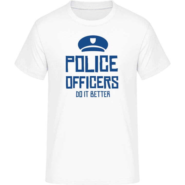 Police Officers Do It Better T-skjorte 0 image