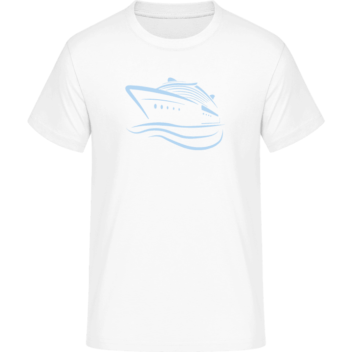Boat On Sea T-Shirt 0 image