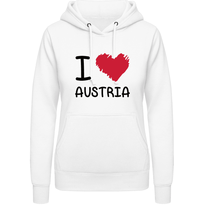 I Love Austria Vrouwen Hoodie contain pic