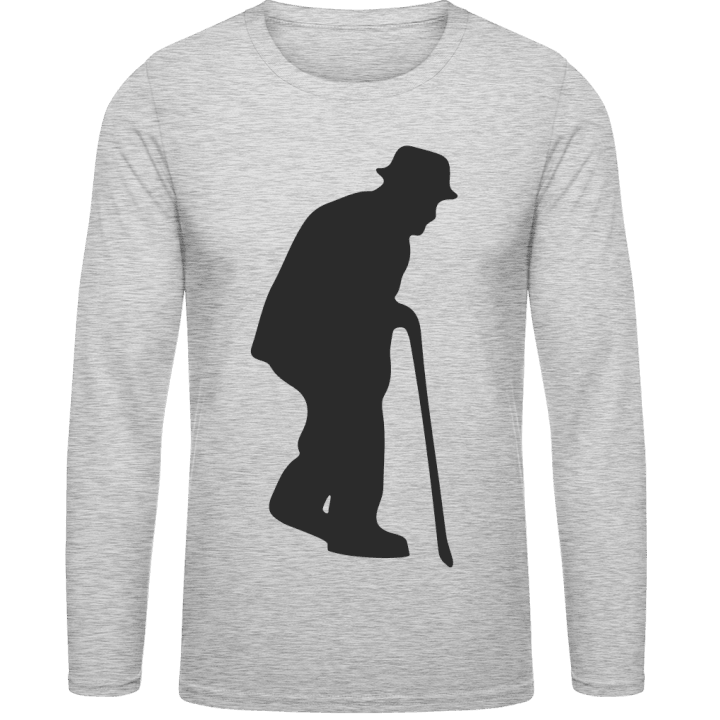 Pensioner Grandpa Long Sleeve Shirt 0 image