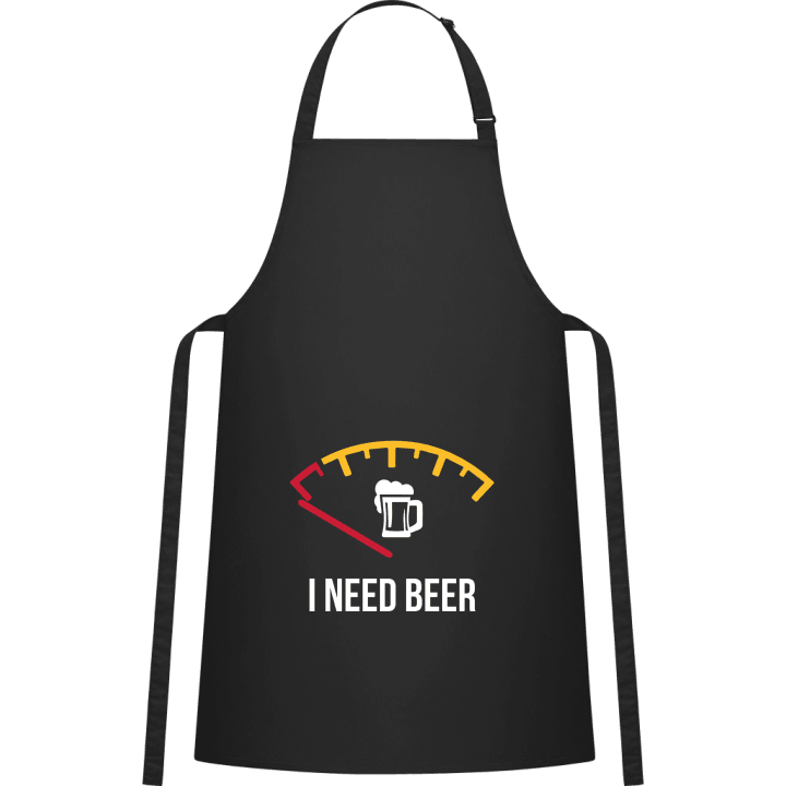 I Need Beer Tablier de cuisine contain pic