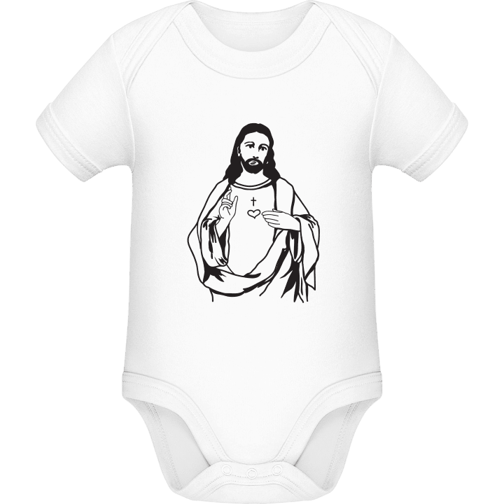 Jesus Icon Baby Rompertje 0 image