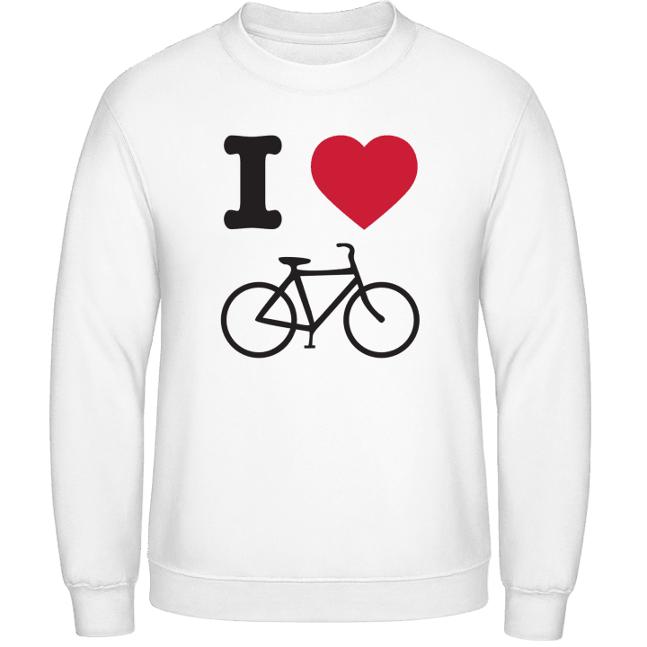 I Love Bicycle Sweatshirt contain pic