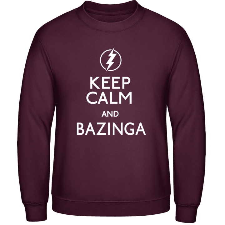 Keep Calm And Bazinga Sweatshirt 0 image