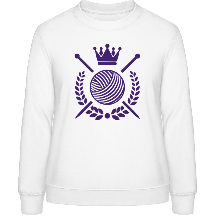 Knitting King Sweatshirt för kvinnor 0 image