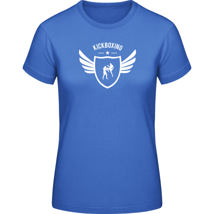 Kickboxing Winged Frauen T-Shirt contain pic