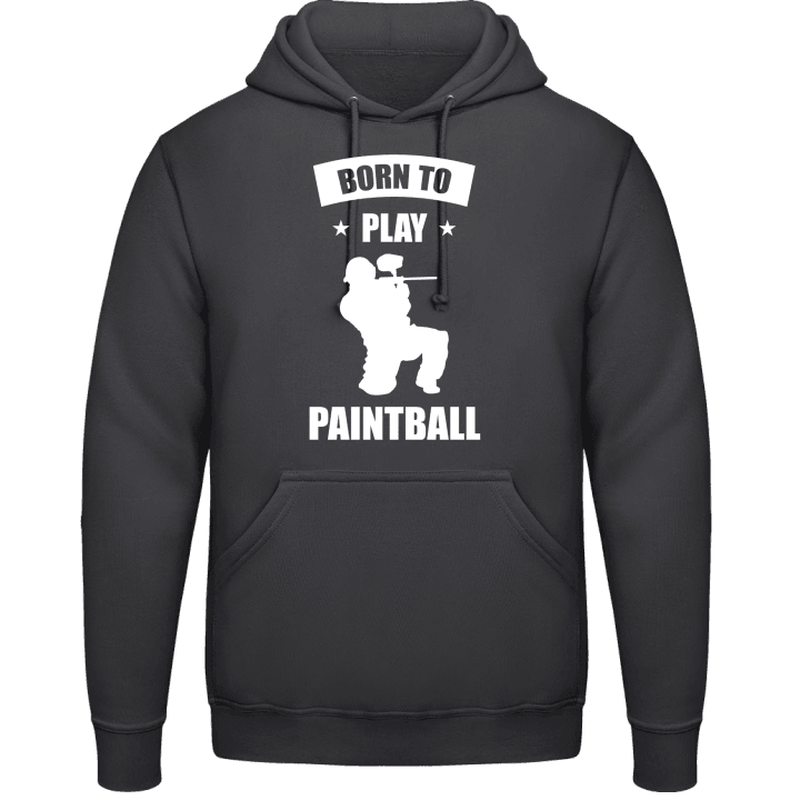 Born To Play Paintball Sudadera con capucha contain pic