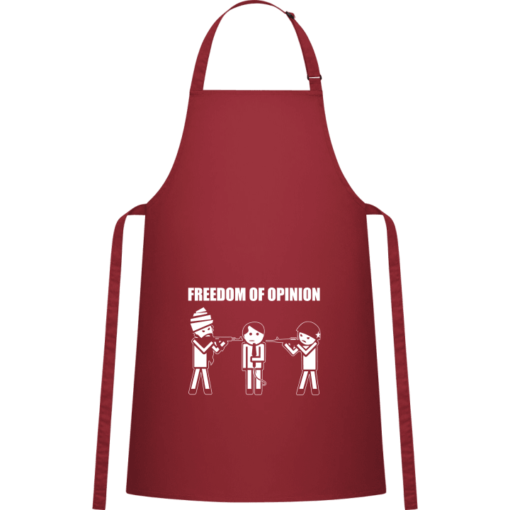Freedom Of Opinion Kitchen Apron contain pic