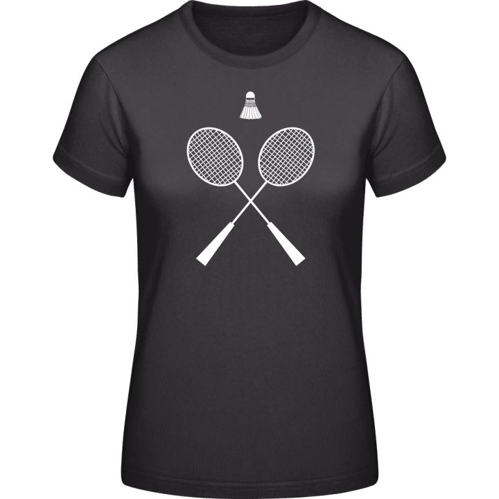 Badminton Equipment T-skjorte for kvinner contain pic